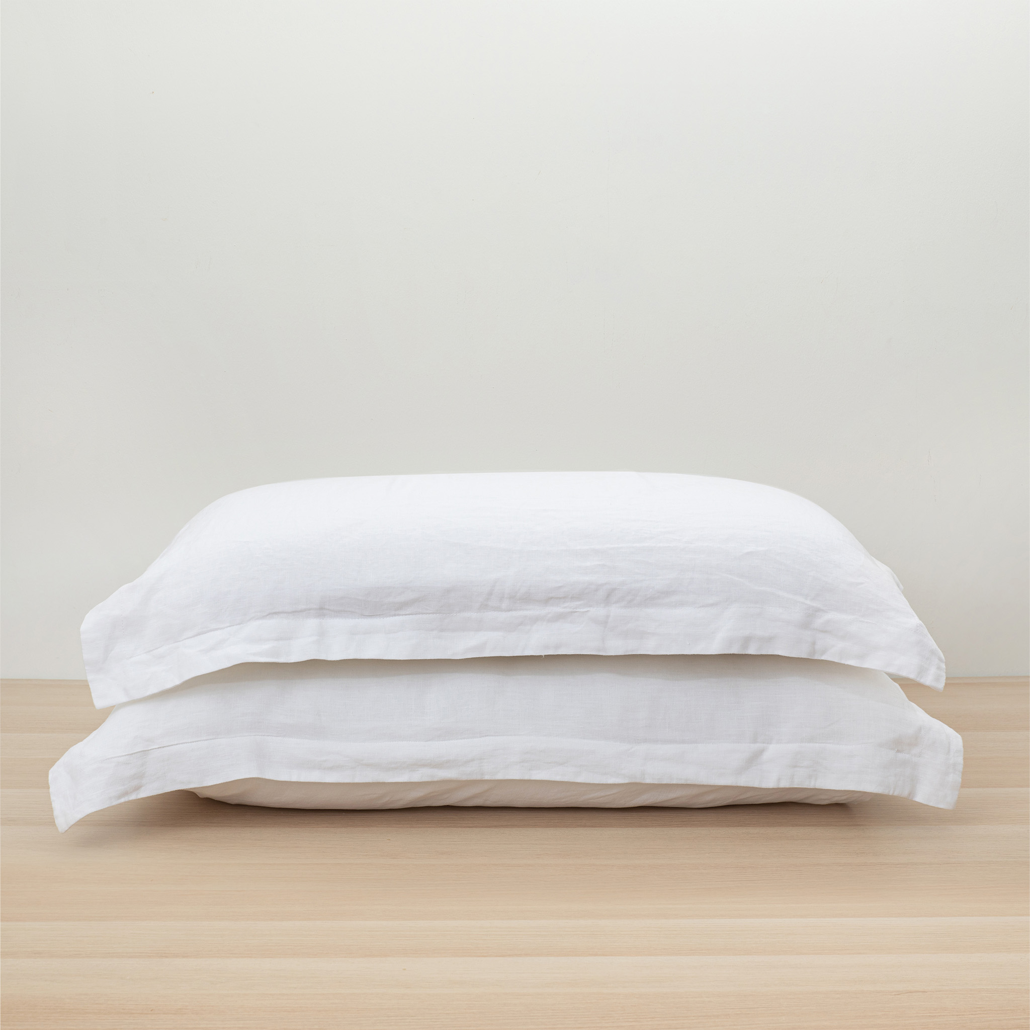 Heveya® Linen Pillow Cases (2pcs) - White
