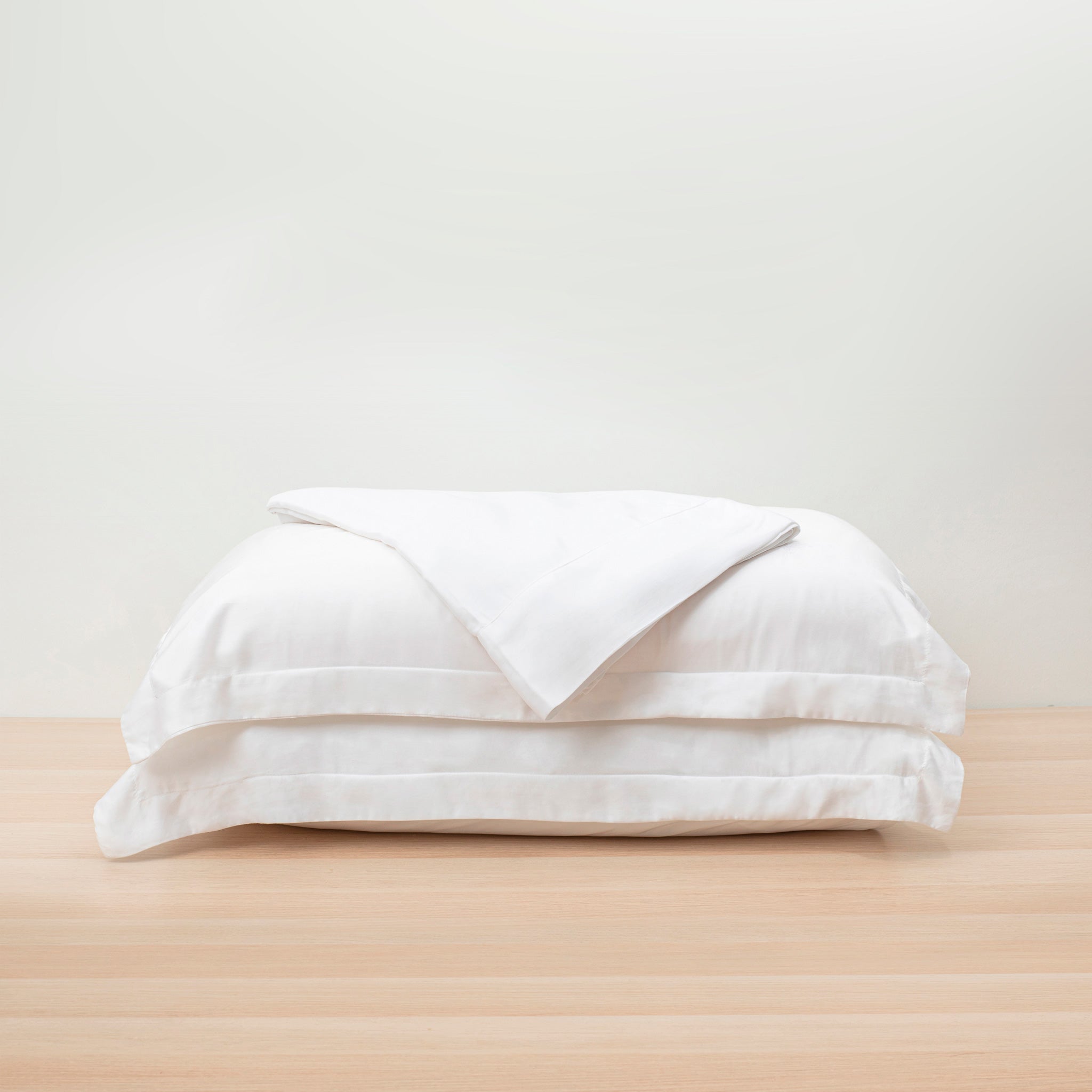 Heveya® Bamboo Flat Sheet Set - Queen, White