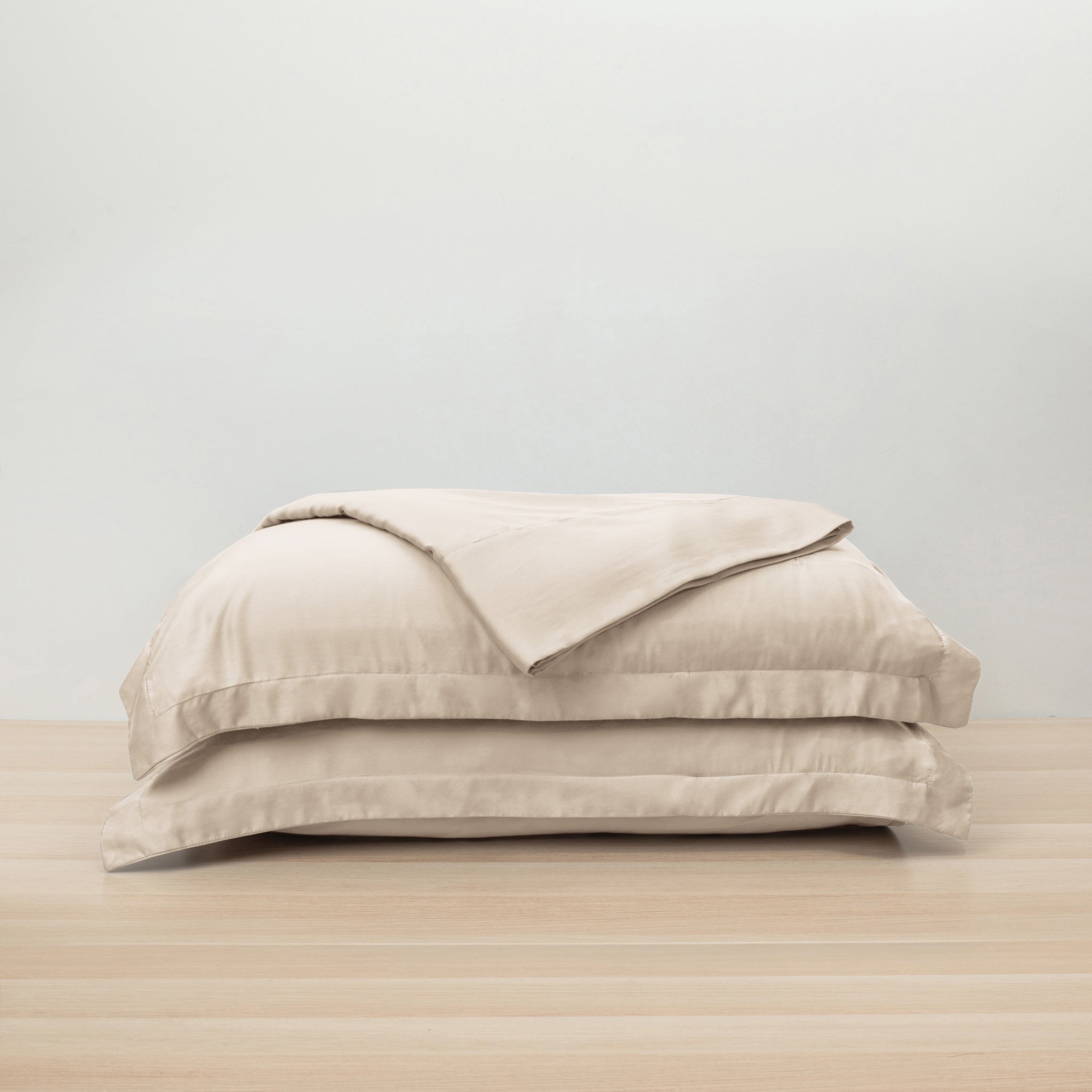 Heveya® Bamboo Flat Sheet Set - Queen, Sand