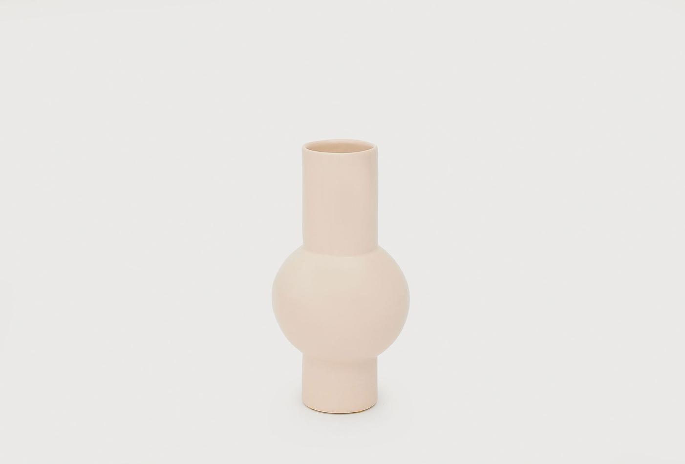 Axel Ceramic Vase - Minimalist Contemporary Cream Decor