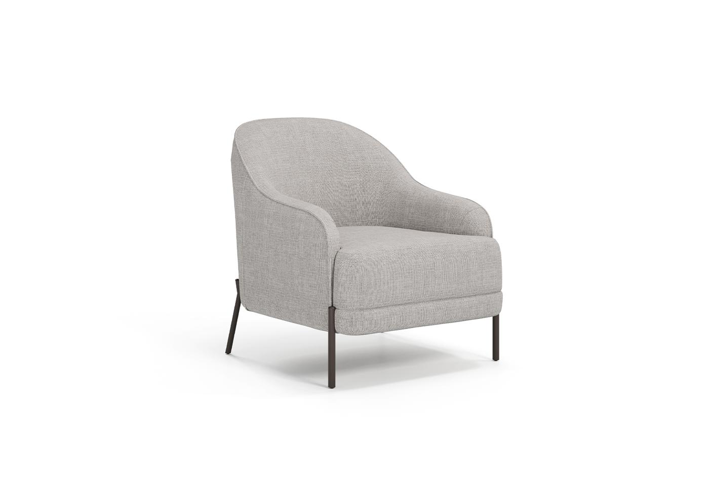 VARENA ARMCHAIR GK:55901 LIGHT GREY AR:263