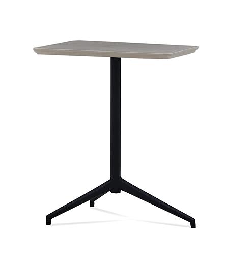 Giorno Modern Side Table with Light Grey Sintered Stone Top