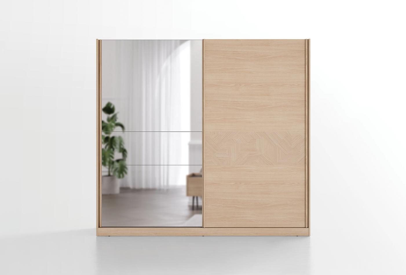 TERRA 240 CM SLIDE DOOR WARDROBE