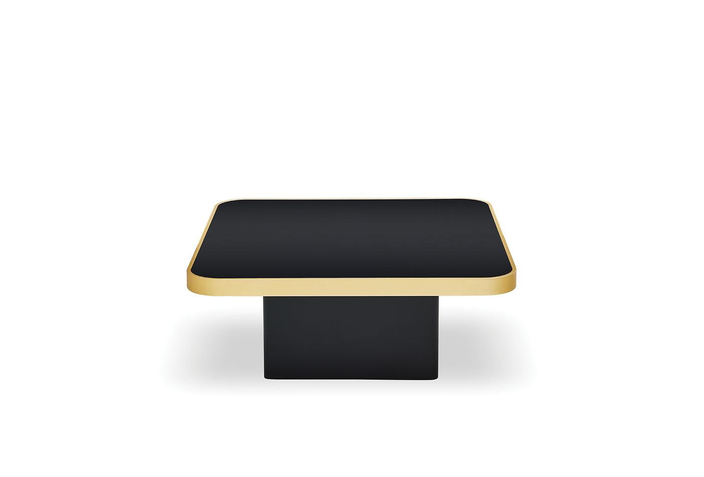 VALIO COFFEE TABLE BLACK (90X90 CM)..