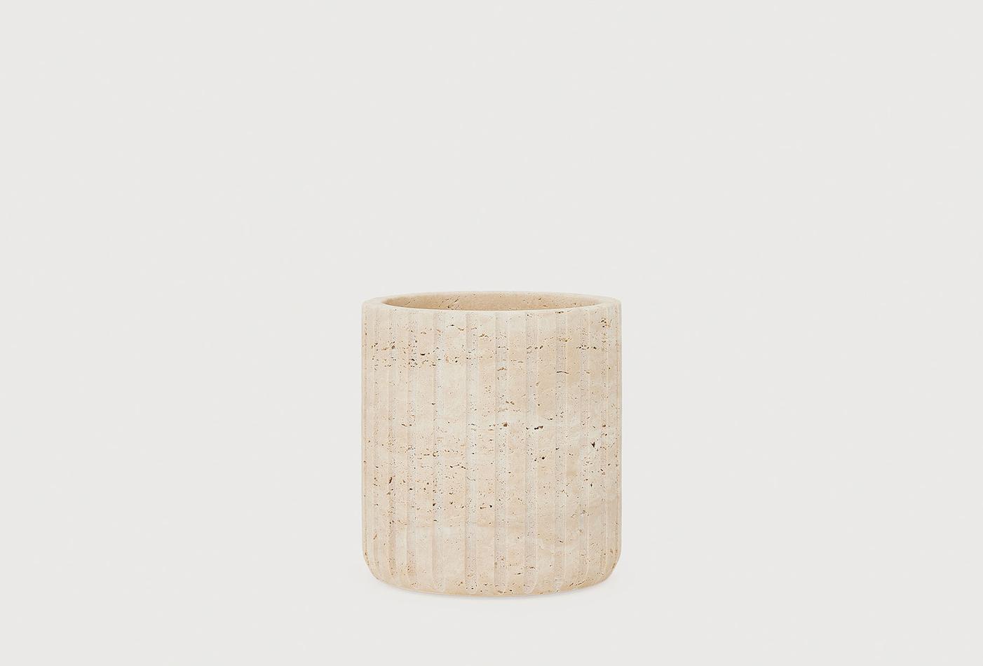 LUNA Small Marble Vase Minimalist Tabletop Decor