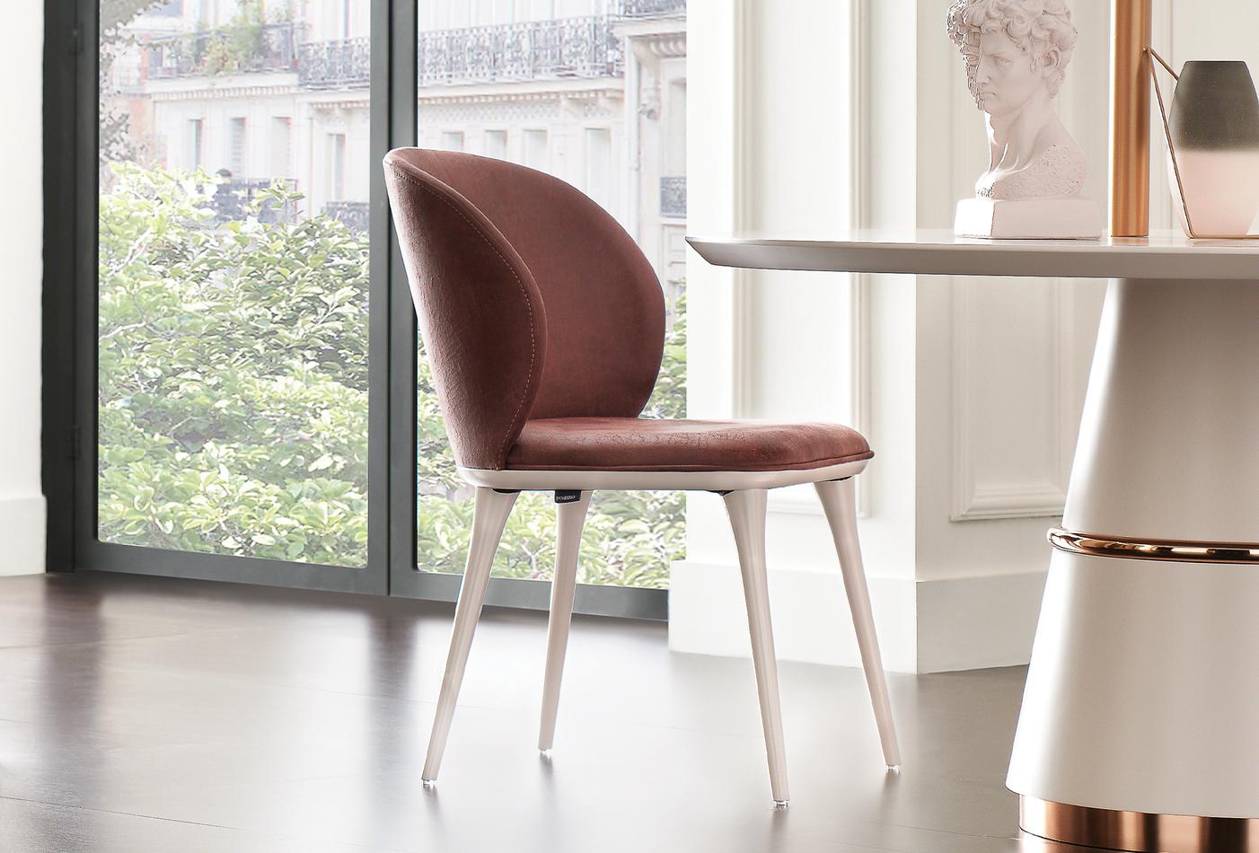VIENNA CHAIR POWDER LEG GK:11402 PURPLE