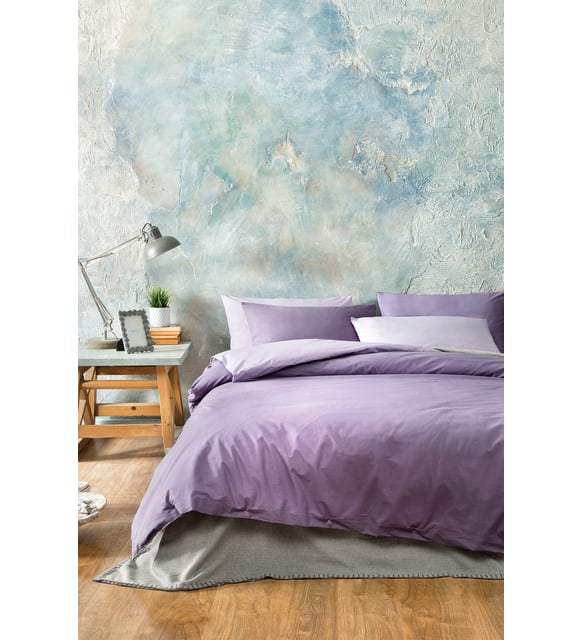 120x200 Noah Fitted Sheet - Lilac