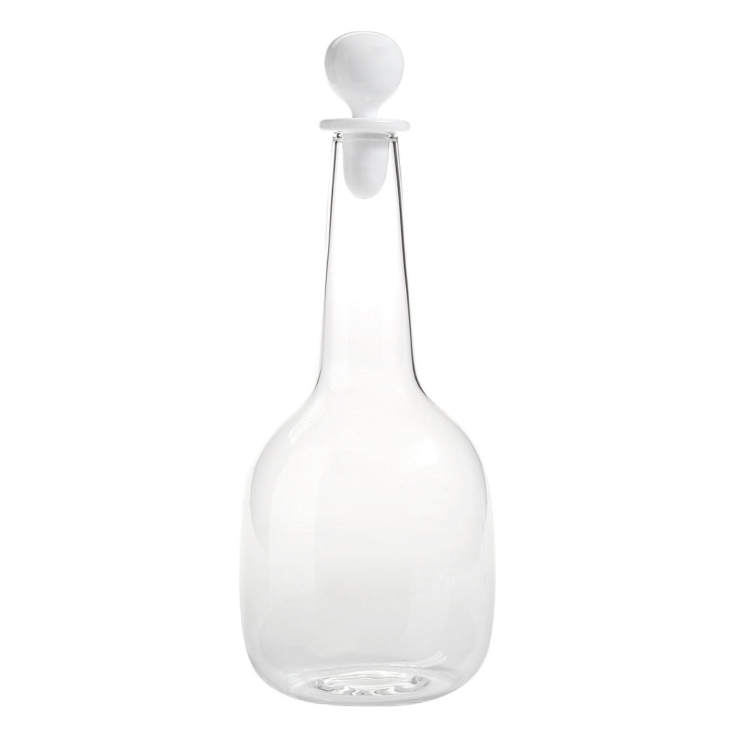 Bilia Bottle Transparent, Cap White Ø.120x308mm. - CL.140