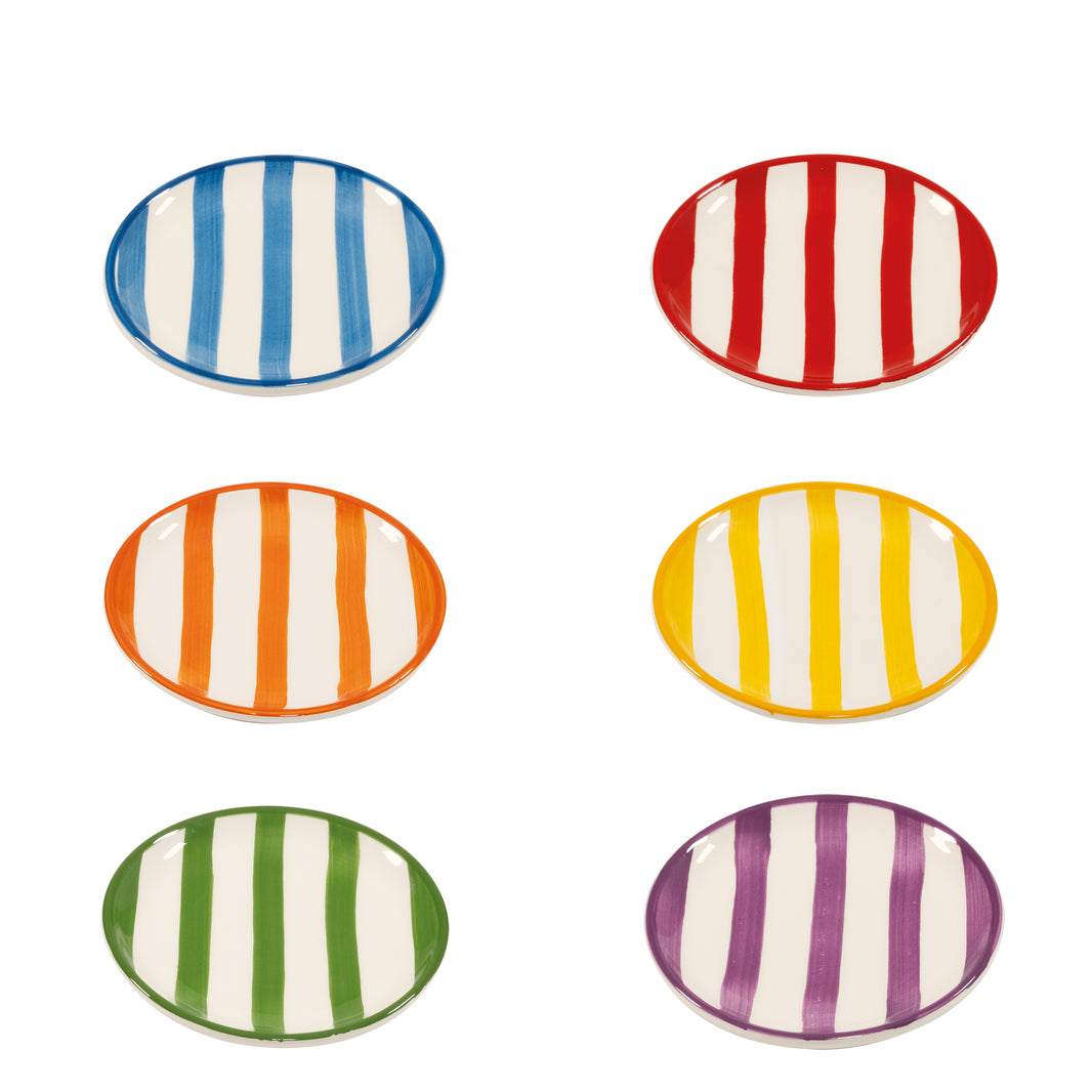 Lido Righe Small Plate Assorted Color