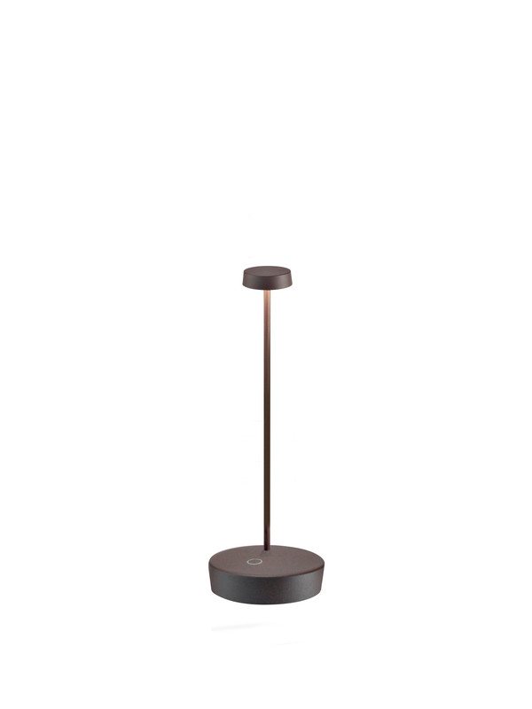 Swap Table Lamp Ø.100X290Mm. Rust 2,0W Led 22/27/3000K- 5Vdc Max 2A-Ip65 Type-C No Plug