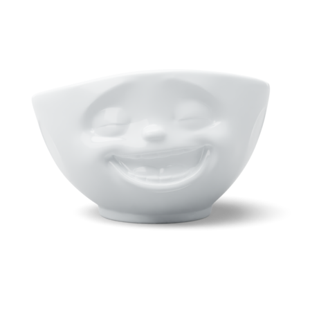 Bowl Laughing White Perfect Cereal