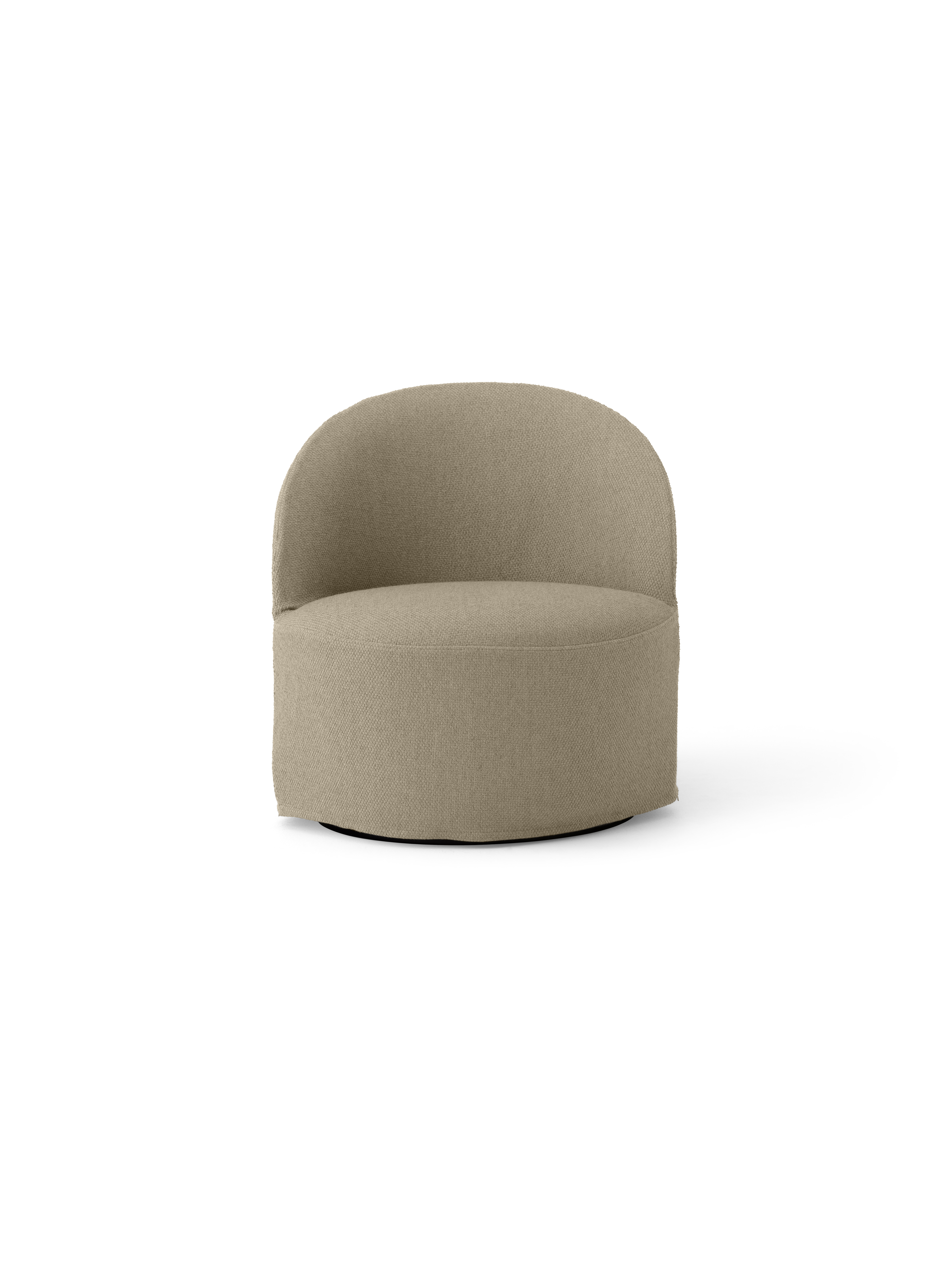 Tearoom Lounge Chair, Swivel w/Return Boucle 02