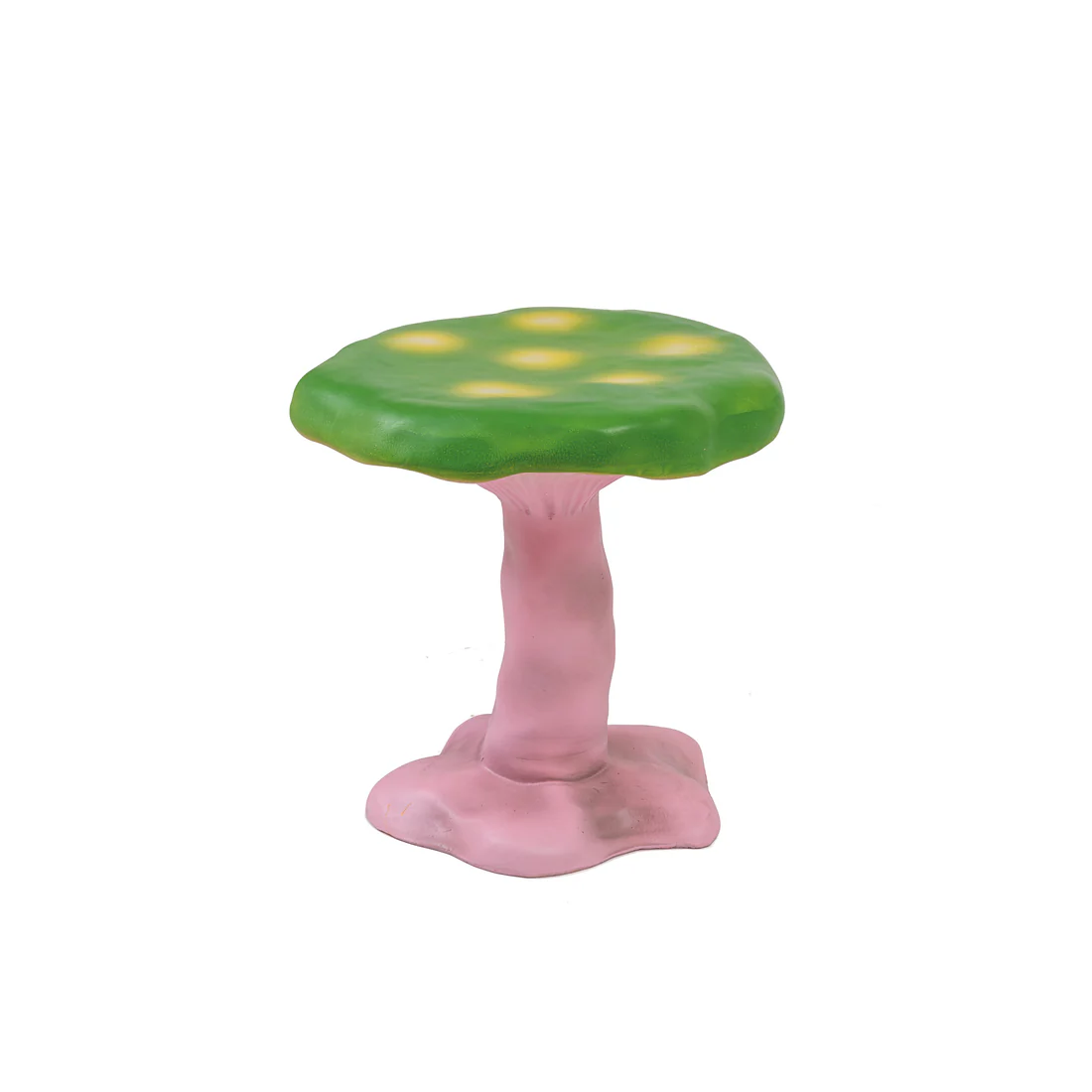 Fiberglass Stool Amanita Green Marcantonio